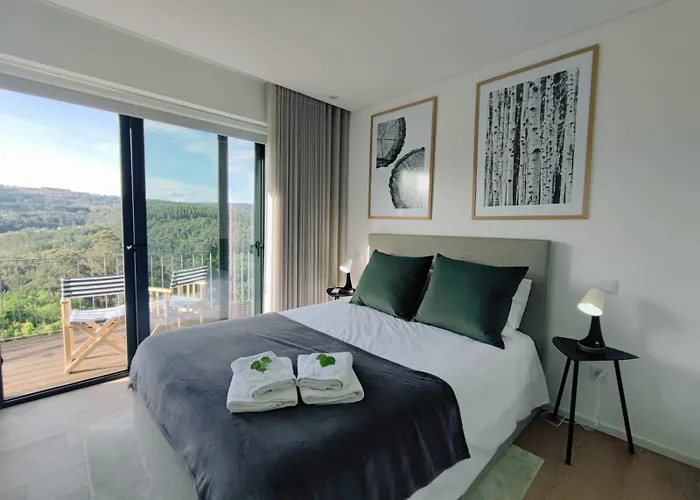 Casa Do Barbeiro - View Of The River Minho Holiday home Melgaco