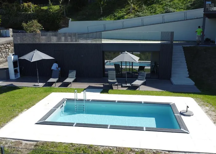 Casa Do Barbeiro - View Of The River Minho Melgaco