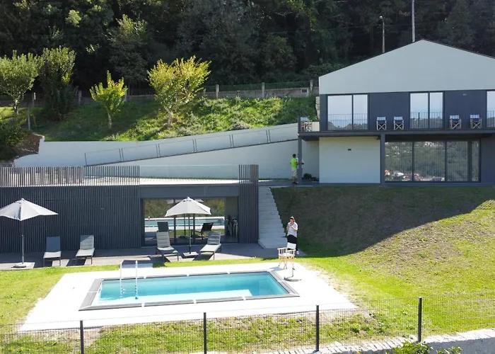 Casa Do Barbeiro - View Of The River Minho Melgaço